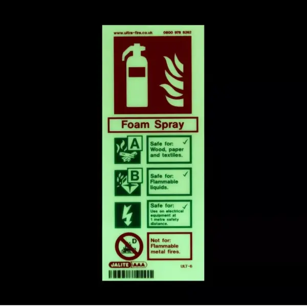FOAM ID SIGN- PHOTOLUMINESCENCE - Image 2